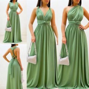 Vestido Longo Multiformas para Madrinha de Casamento